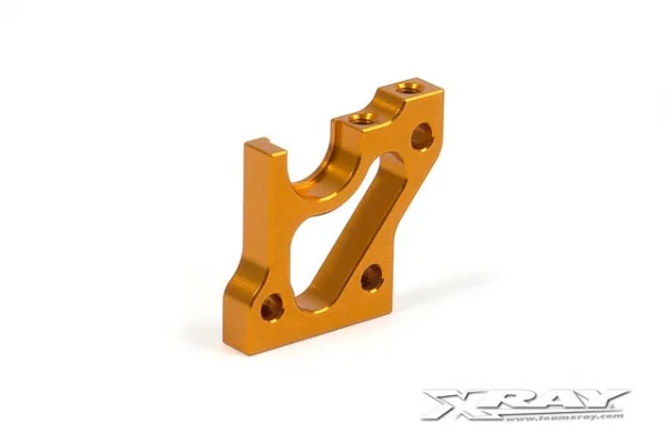 XRay T3 Aluminium Right Layshaft Bulkhead - Orange