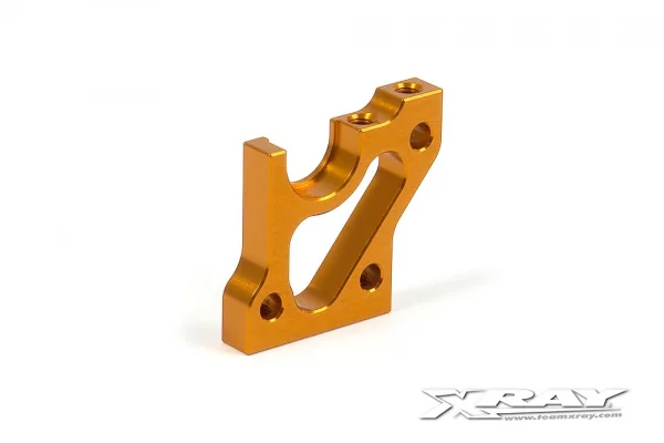 XRay T3 Aluminium Right Layshaft Bulkhead - Orange