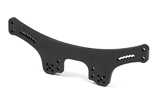 XRay T2 Shock Tower Rear 3.5mm Graphite - Ultra Strong