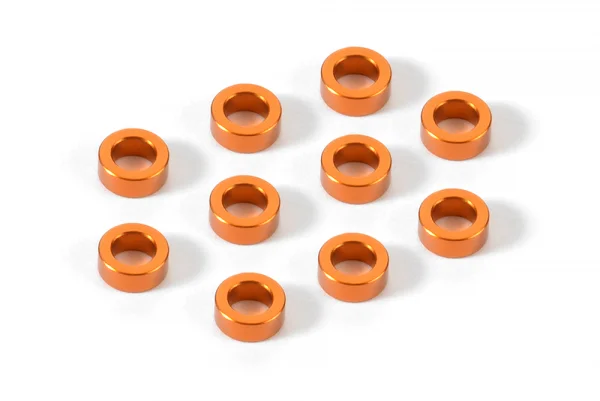 XRay Aluminium Shim 3X5X2.0mm - Orange (10)