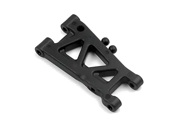 XRay Rear Suspension Arm - Hard - Rubber-Spec - 1-Hole - V2