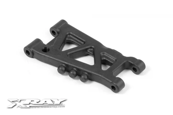 XRay Rear Suspension Arm - Graphite - 1-Hole