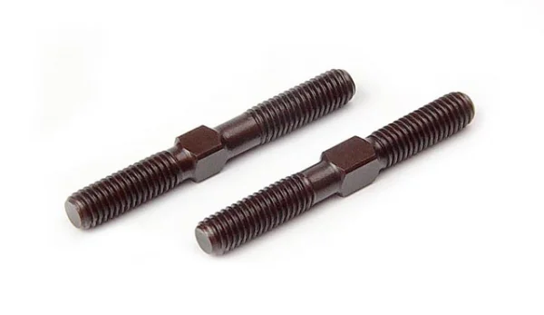 XRay Rear Turnbuckle L/R 25 mm - Hudy Spring Steel (2)