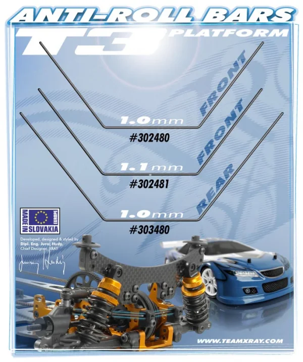 XRay Anti-Roll Bar Front 1.1 mm