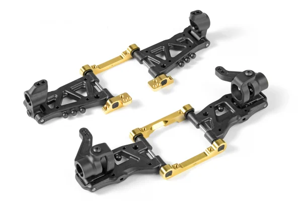 XRay Brass Front Lower 1 Piece Suspension Holder - Front - Ff