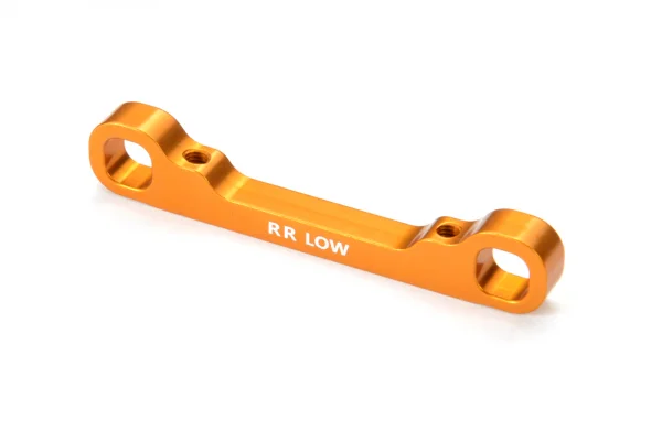 XRay Aluminium Rear Lower 1 Piece Suspension Holder - Rear - Rr - Low