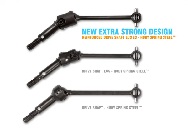 XRay ECS Es (Extra Strong) Drive Shaft 52mm - Hudy Spring Steel - Set — image 6 of 6