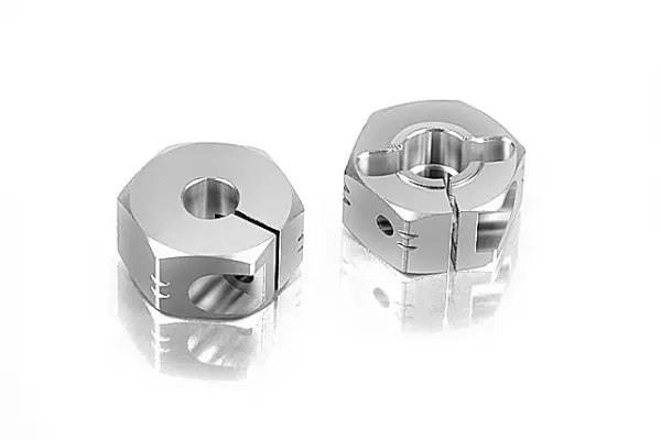 XRay T2 Aluminium Wheel Hub - Offset +1.5mm (2) &mdash; image 2 of 2