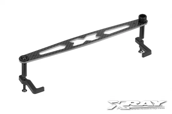 XRay T4 Graphite Battery Strap For Lipo - Set