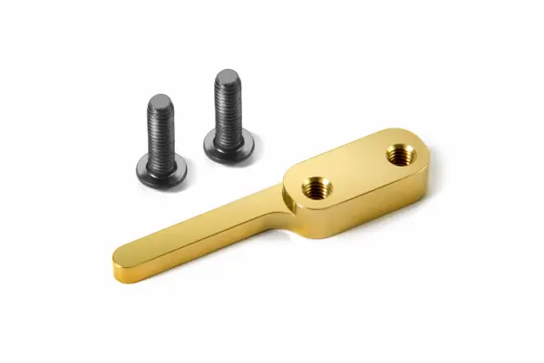 XRay Brass Battery Backstop &mdash; image 2 of 3