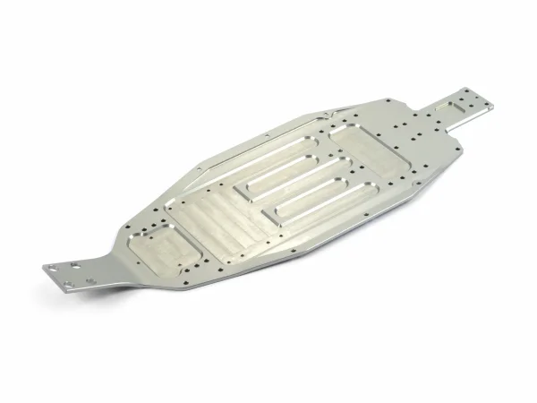 XRay XB2 Aluminium Chassis - 2.5mm - Mid-Size - Rear Wide - Swiss 7075 T6