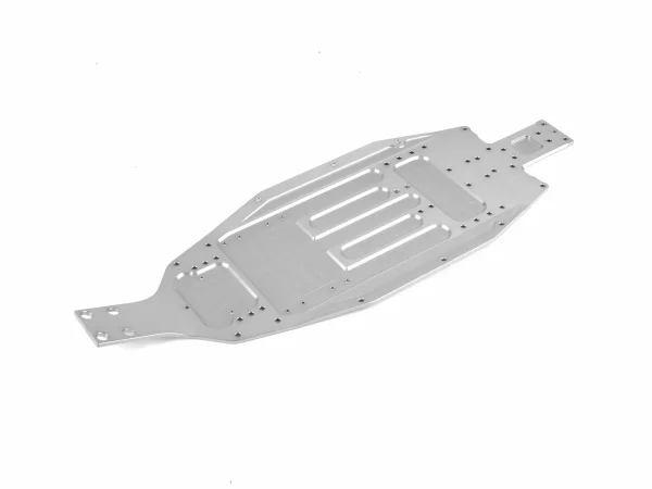 XRay XB2 Aluminium Chassis - 2.5mm - Short - Rear Wide - Swiss 7075 T6