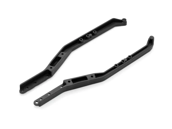 XRay Composite Chassis Side Guards For Bent Sides Chassis L R - Graphite