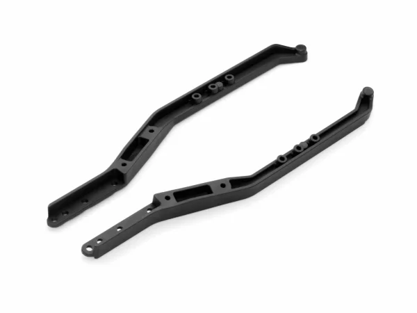 XRay Composite Chassis Side Guards For Bent Sides Chassis L R - Graphite
