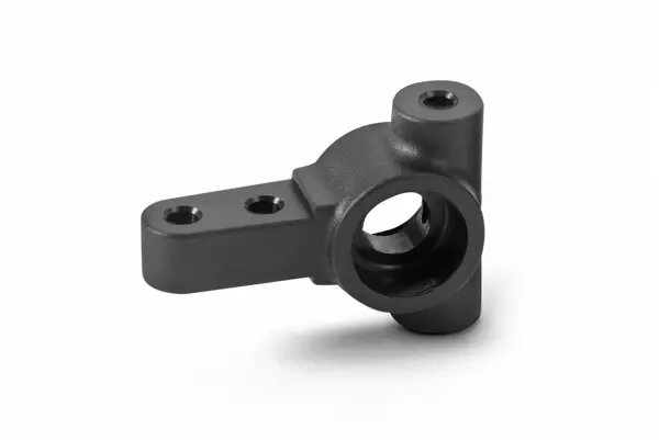 XRay Composite Steering Block - Graphite &mdash; image 3 of 3