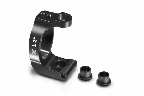 XRay Graphite Extension For Aluminium Steering Block With Backstop - 2 Dots (2)