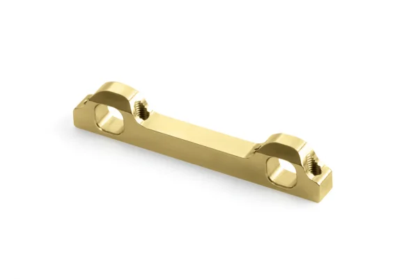 XRay Brass Rear Lower Susp. Holder - Front
