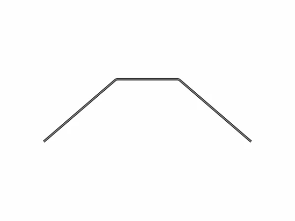 XRay XB2 Anti-Roll Bar Rear - Short - 1.0 mm