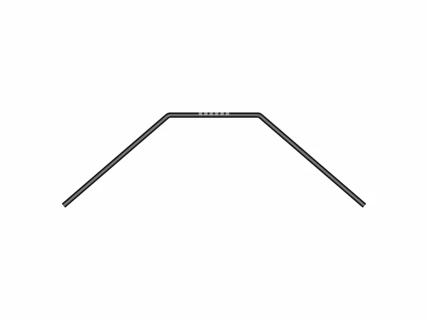 XRay XB2 Anti-Roll Bar Rear - Short - 1.6 mm