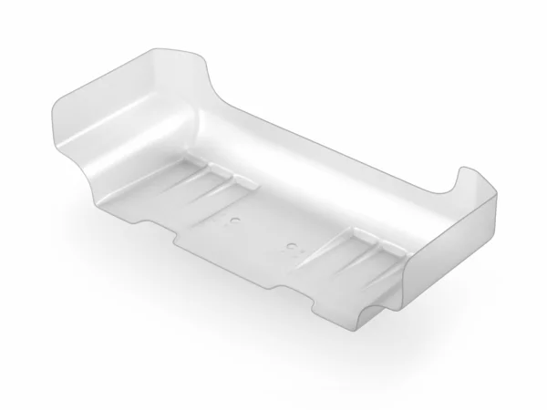 XRay Lexan Rear Wing - Lush - Wide
