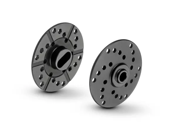 XRay Aluminium 2-Pad Slipper Clutch Plates - Ventilated - Set — image 1 of 2