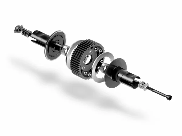 XRay Ball Adjustable Differential - LCG - Set - Hudy Spring Steel
