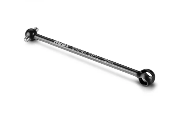 XRay Rear Drive Shaft 75mm With 2.5mm Pin - Hudy Spring Steel — image 1 of 2