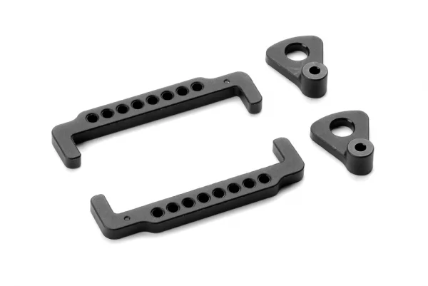 XRay Composite Lipo Battery Backstop For Bent Sides Chassis (2+2)