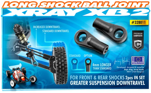 XRay Shock Ball Joint 21mm (2)