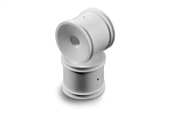 XRay Stadium Truck Wheel Aerodisk With 12mm Hex - White (2) — image 3 of 3