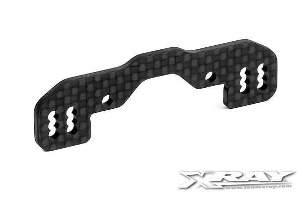 XRay Graphite Roll-Center Bridge 3.0mm - V2 — image 1 of 4
