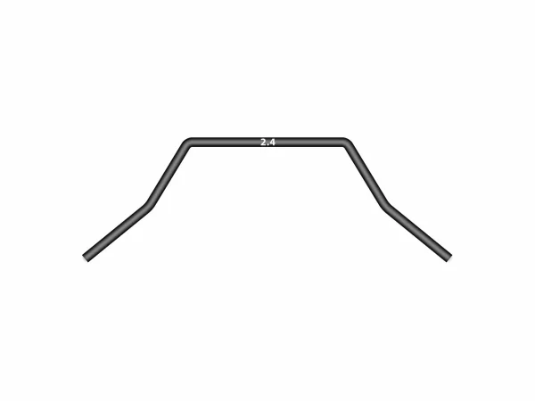 XRay Anti-Roll Bar For Ball-Bearings - Rear 2.4 mm — image 1 of 2