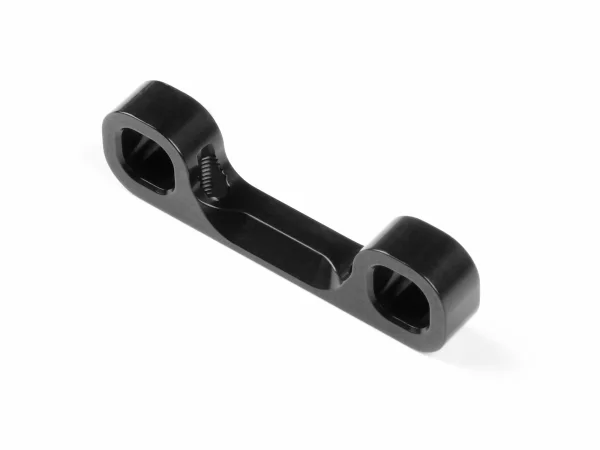 XRay Aluminium Rear Lower 1 Piece Suspension Holder - Front - Black - Rf