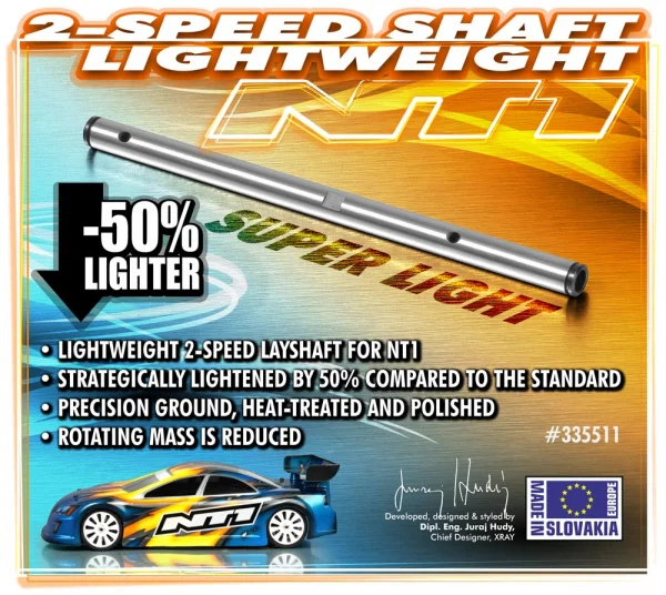 XRay 2-Speed Shaft - Lightweight ** CLEARANCE **