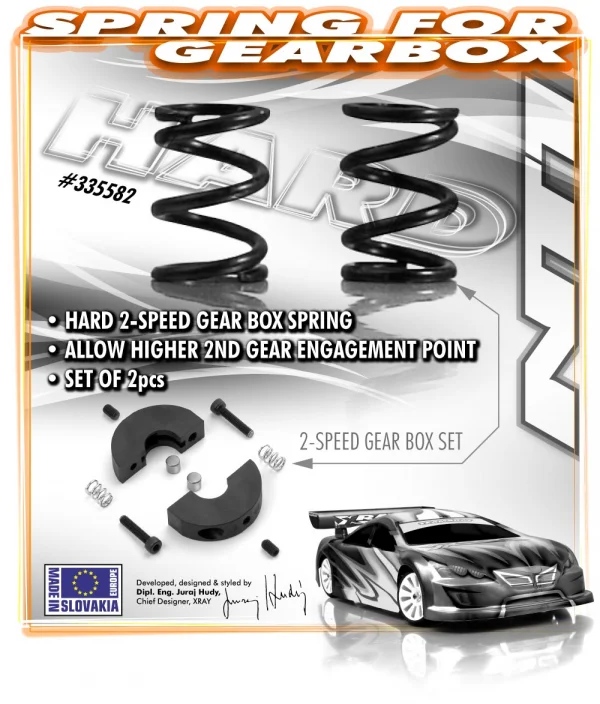 XRay Spring For Gear Box - Hard (2)