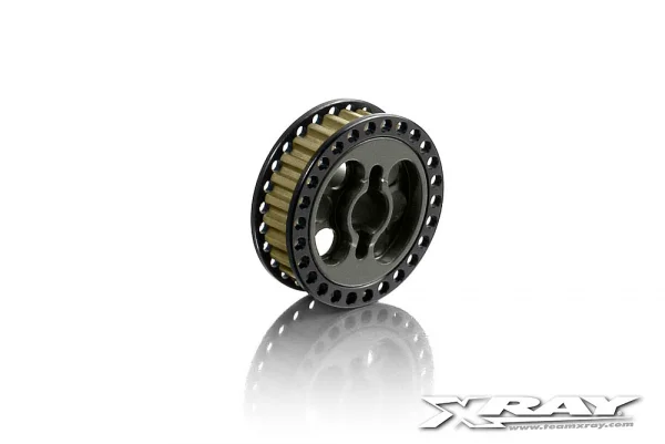 XRay Aluminium Belt Pulley 26T - Mid-Side - Set