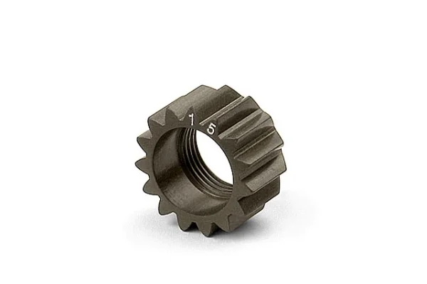 XRay Xca Aluminium 7075 T6 Hardcoated Pinion Gear - 15T (1st) — image 1 of 2