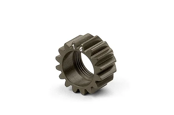 XRay Xca Aluminium 7075 T6 Hardcoated Pinion Gear - 16T (1st) — image 1 of 2