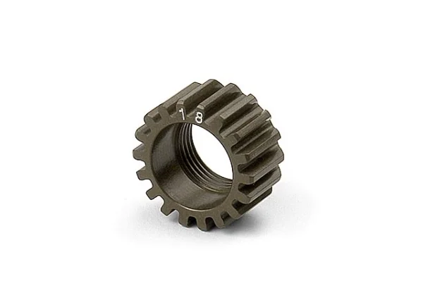XRay Xca Aluminium 7075 T6 Hardcoated Pinion Gear - 18T (1st) — image 1 of 2