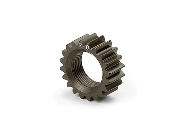 XRay Xca Aluminium 7075 T6 Hardcoated Pinion Gear - 20T (2nd) — image 1 of 2