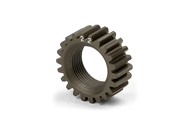 XRay Xca Aluminium 7075 T6 Hardcoated Pinion Gear - 22T (2nd) — image 1 of 2