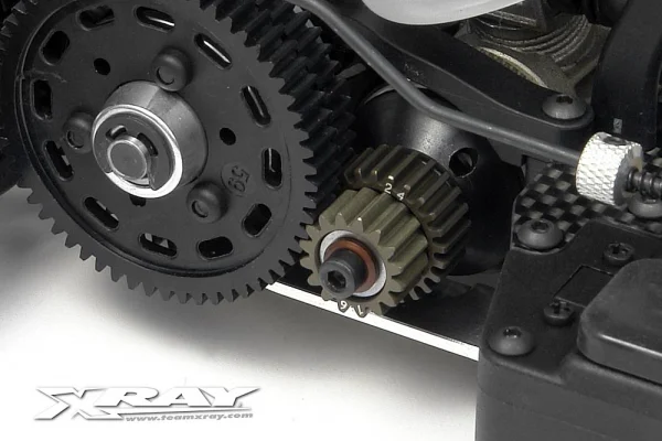 XRay Xca Aluminium 7075 T6 Hardcoated Pinion Gear - 24T (2nd) — image 4 of 4