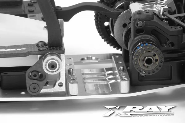 XRay Aluminium Engine Mounts - Thin - Lower (2)