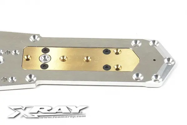 XRay Brass Chassis Weight Front 60G — image 5 of 5