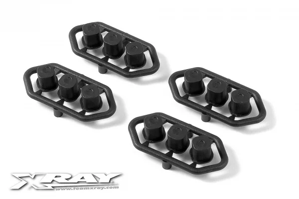 XRay Composite Rear Lower Susp. Eccentric Bushing (4) — image 1 of 3