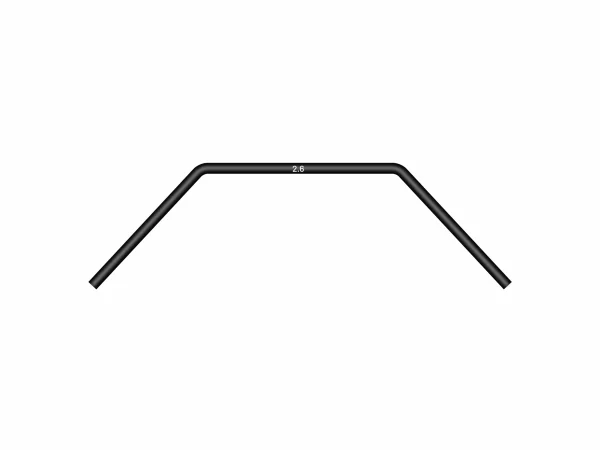 XRay Anti-Roll Bar Front 2.6mm - Short — image 1 of 2