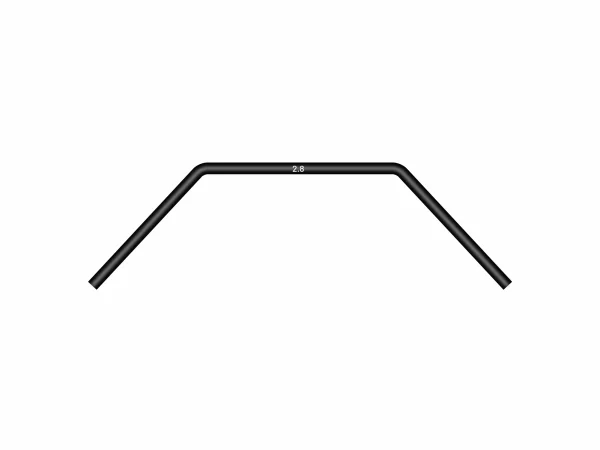 XRay Anti-Roll Bar Front 2.8mm - Short — image 1 of 2