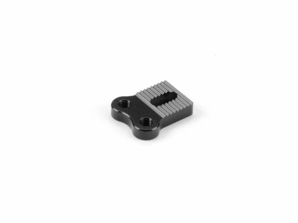 XRay Aluminium Adjustable Upper Servo Saver Arm Plate Narrow - Swiss 7075 T6 - Black