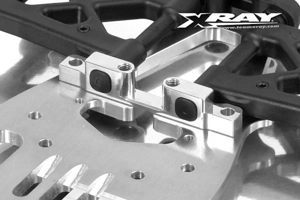 XRay Aluminium Rear Lower Suspension Arm Holder - Swiss 7075 T6 &mdash; image 3 of 3