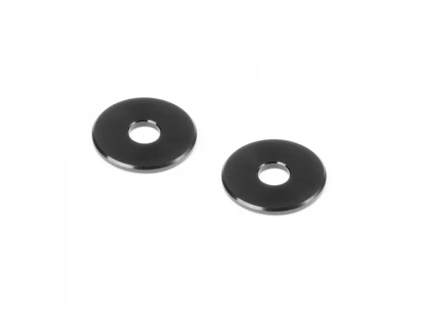 XRay Aluminium Shim 5X16.8X1.5mm Black - Swiss 7075 T6 (2) — image 2 of 2
